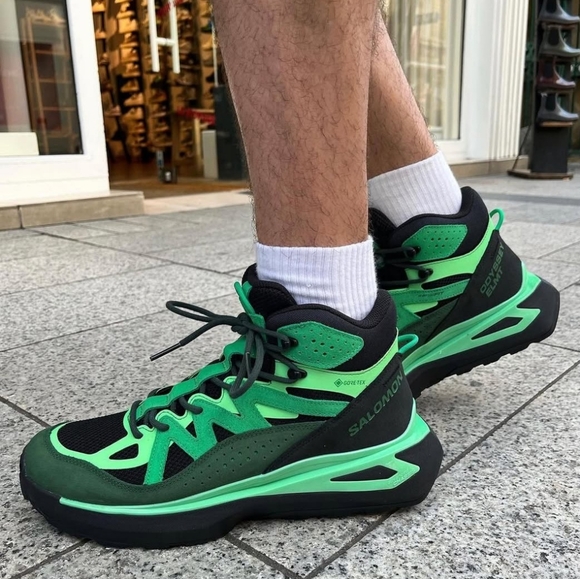 NWT - Salomon Men’s Odyssey Elmt Mid GTX Sneaker - US 9.5 / EU 43 1/3 - Picture 11 of 12